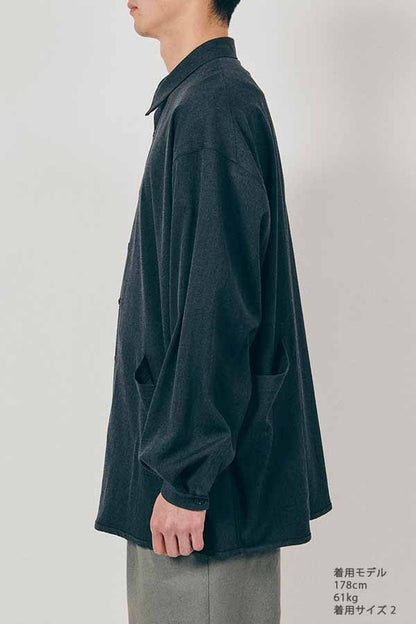 Side Pocket Oversized Shirt