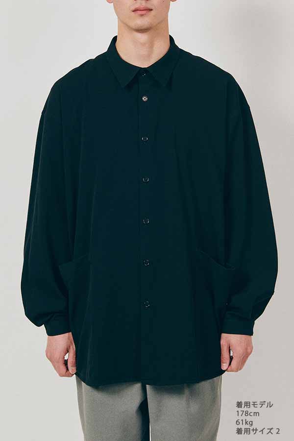 Side Pocket Oversized Shirt