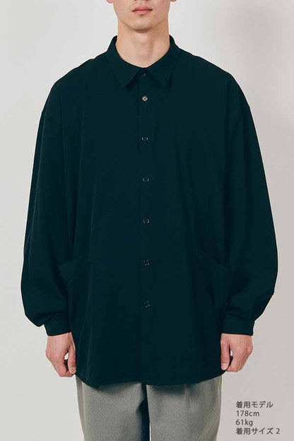 Side Pocket Oversized Shirt