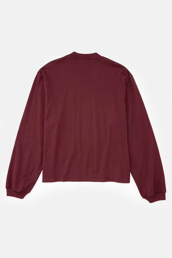 Mock neck L/S T-shirt