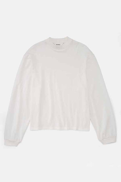 Mock neck L/S T-shirt