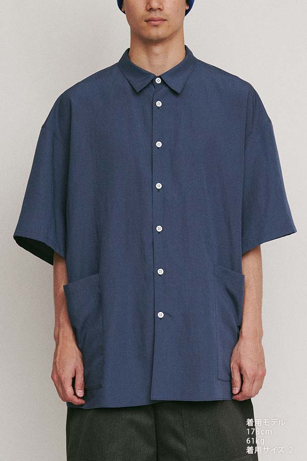 Side pocket S/S shirt②