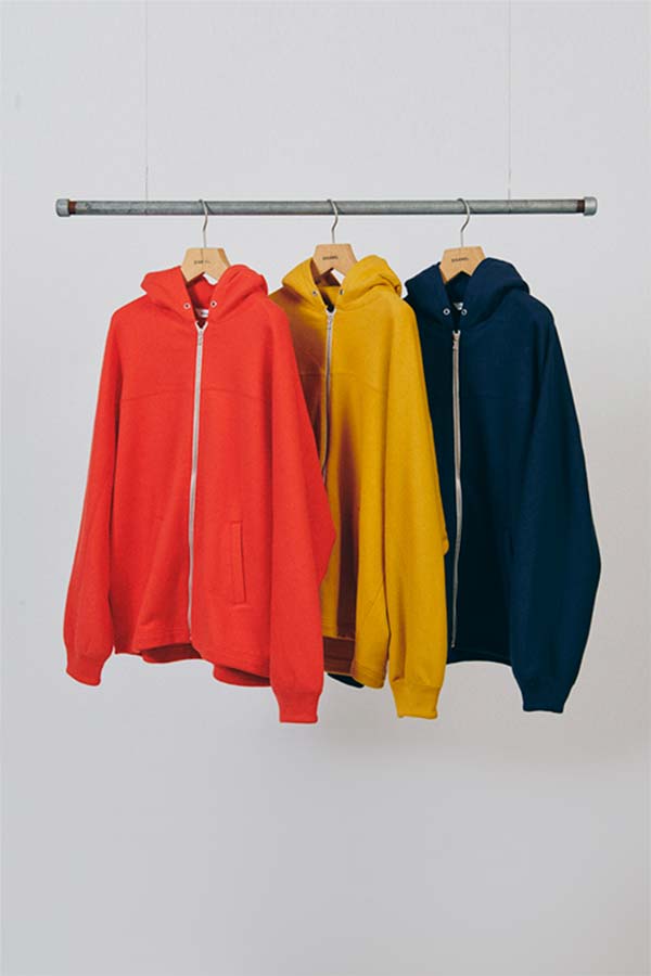 Dolman Sleeve zip Hoodie