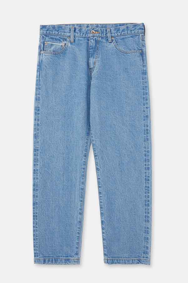 Slim straight jeans