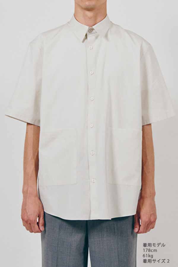 S/S Shirt② broadcloth