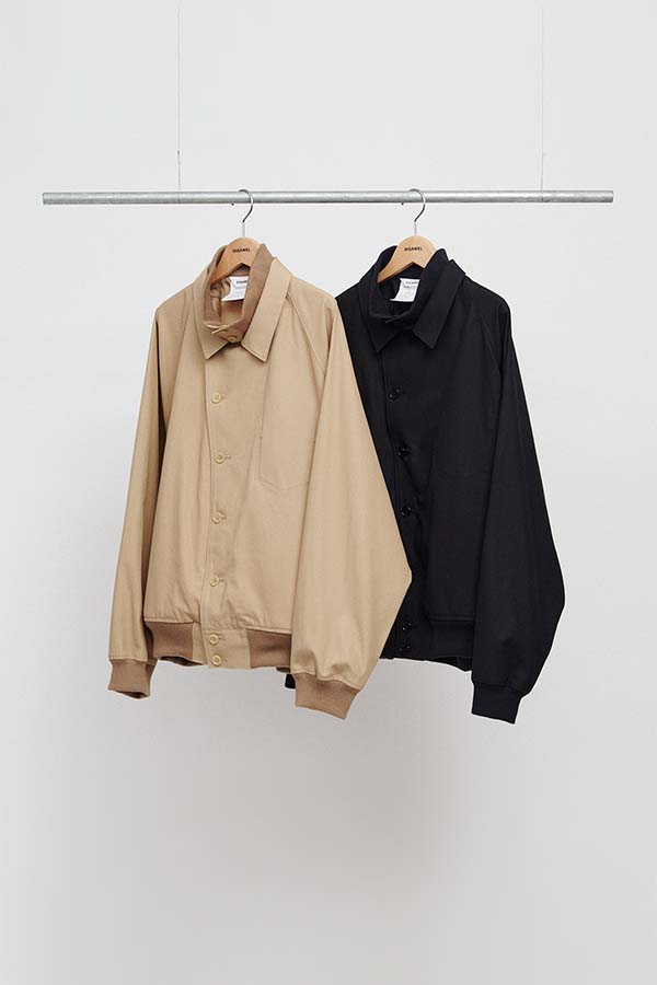 Trench shirt blouson