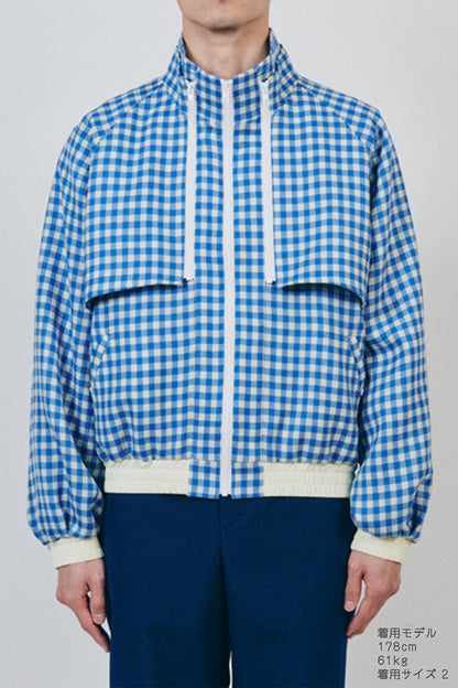 3Way Blouson①(Gingham)