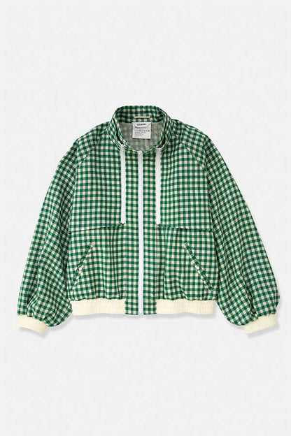 3Way Blouson①(Gingham)