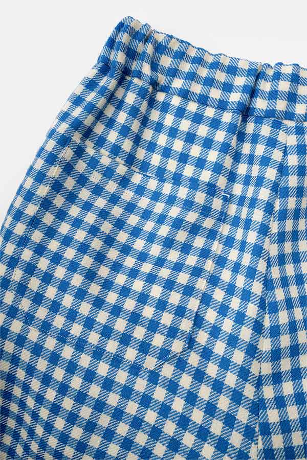 Gingham Easy Pants