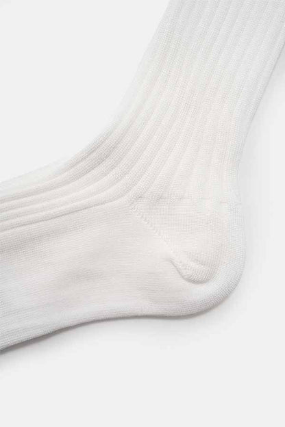 Rib semi-long socks/MENS(Kleuren ×DIGAWEL)