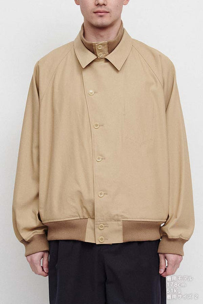 Trench shirt blouson