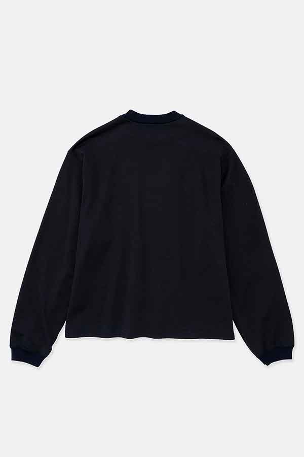 Mock neck L/S T-shirt