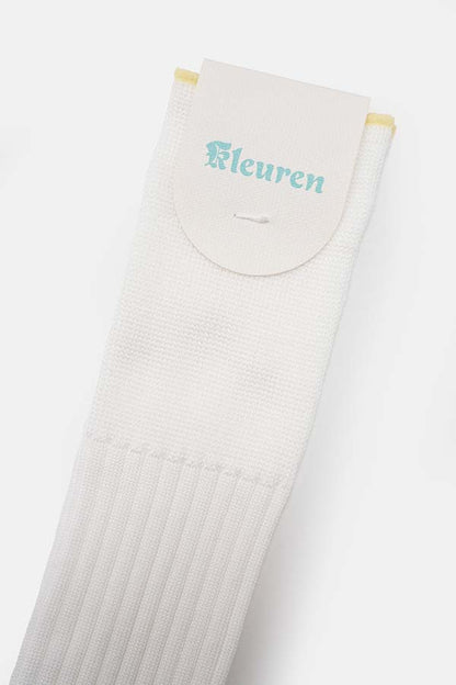 Rib semi-long socks/MENS(Kleuren ×DIGAWEL)